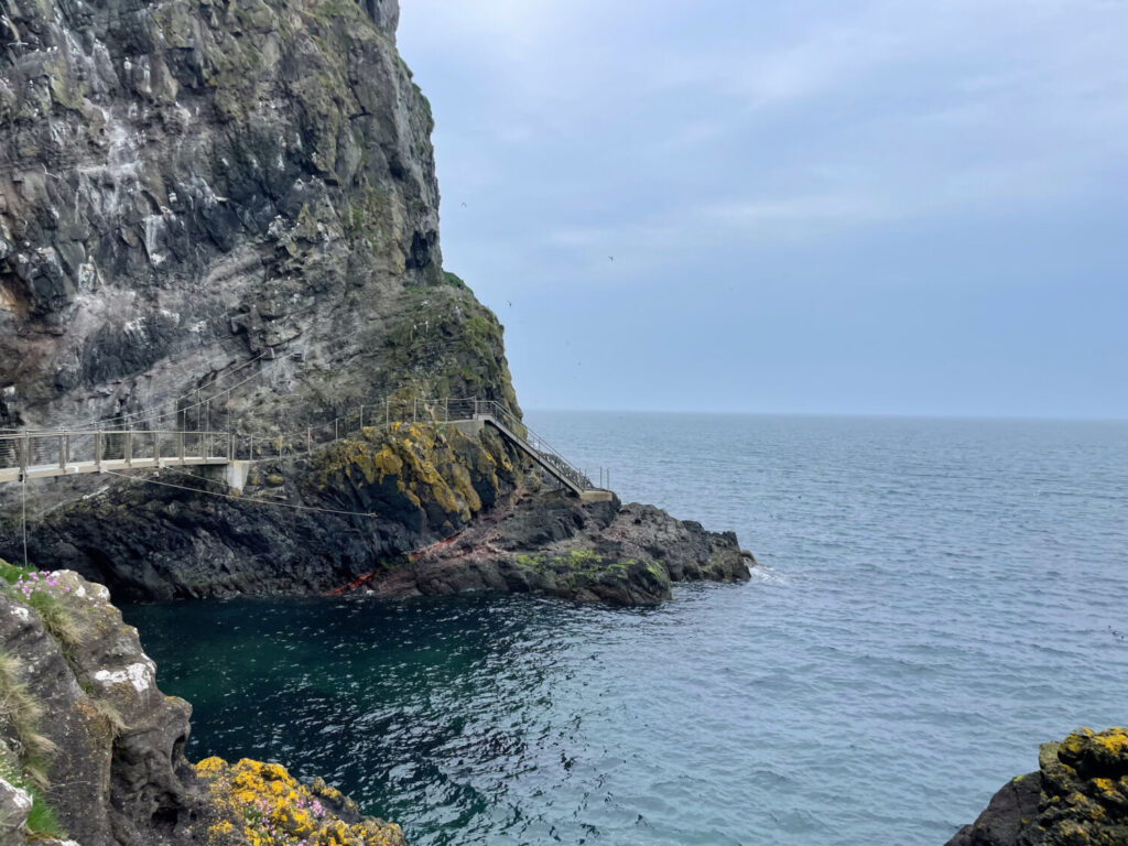Sentiero costiero The Gobbins, in Irlanda del Nord