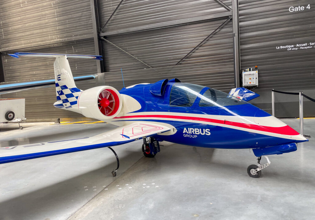 Prototipo di aeroplano elettrico a Aeroscopia, Tolosa