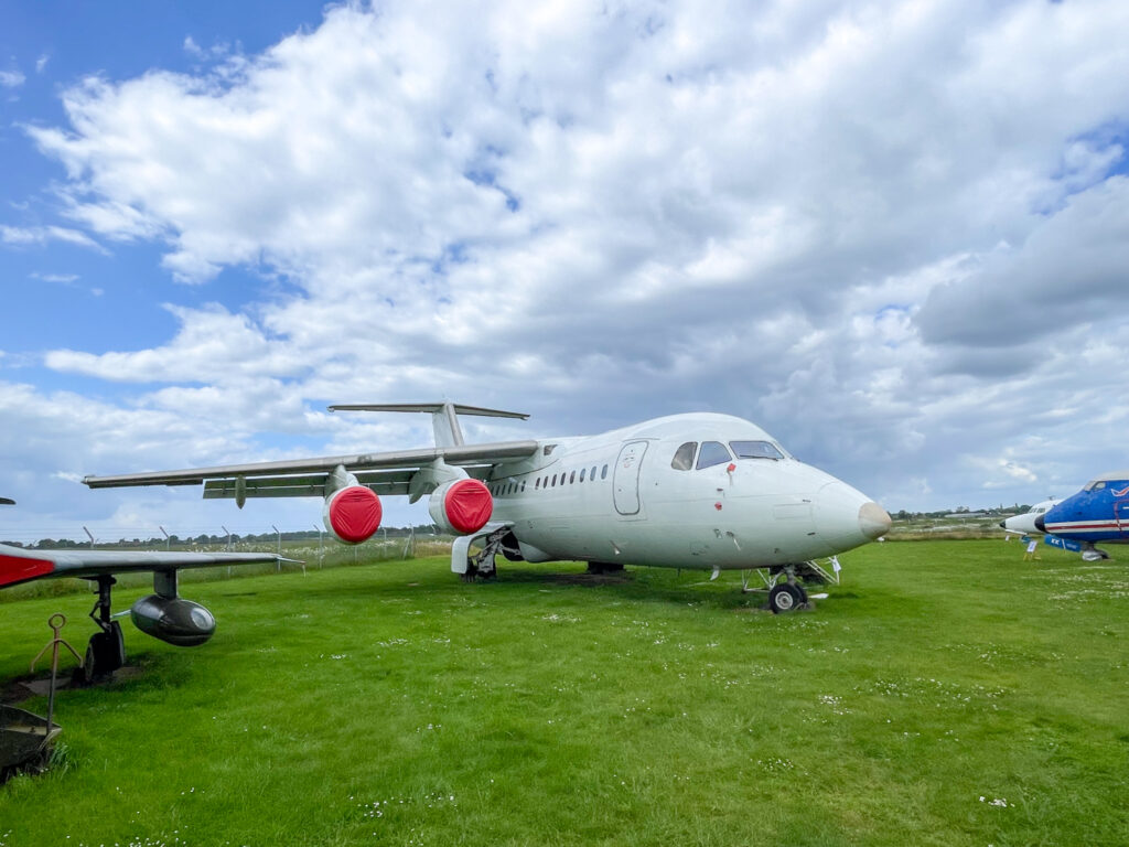 Aereo jet al Museo dell'Aviazione di Norwich