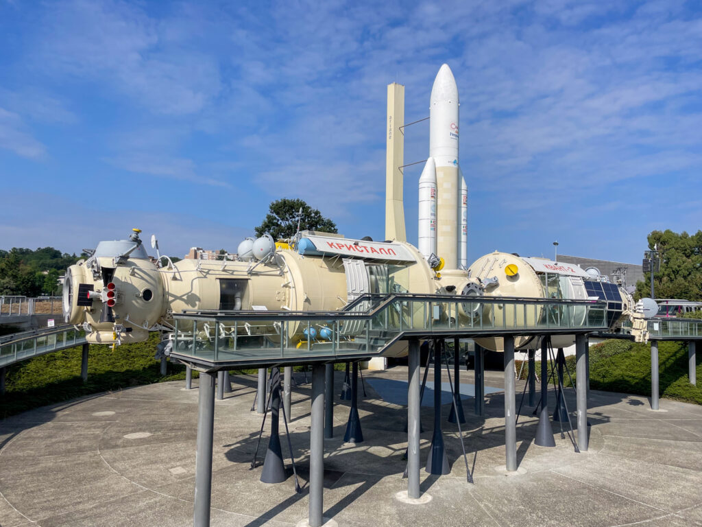 Stazione spaziale MIR alla Cité de l’Espace di Tolosa