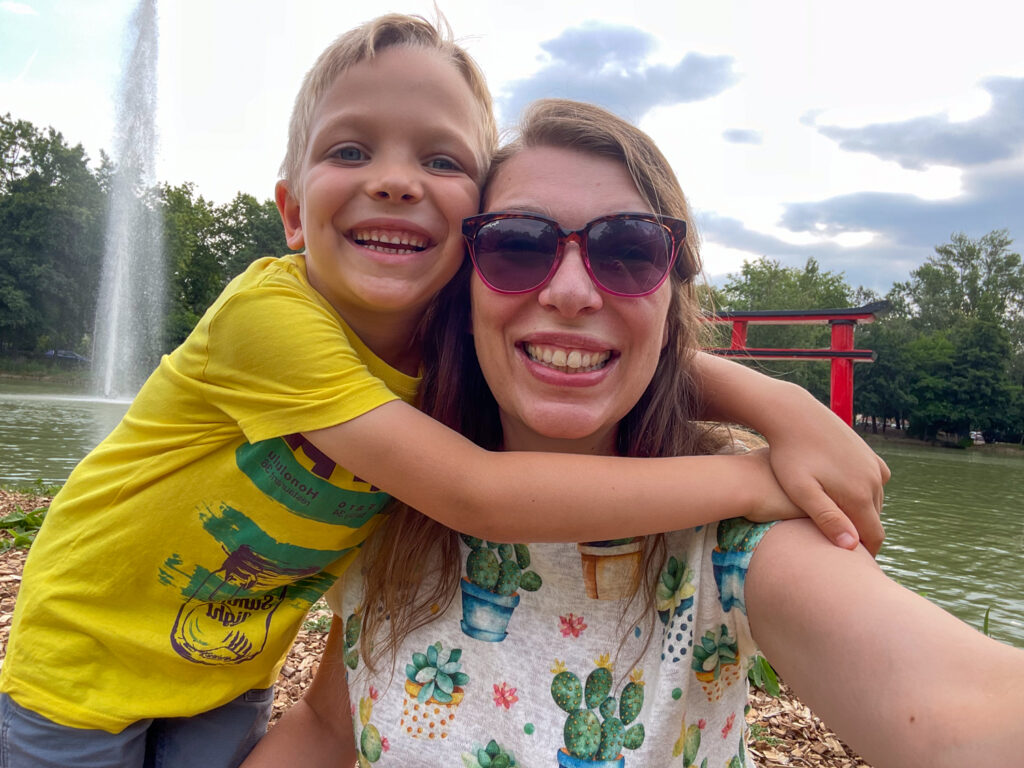 Paola e Ben Bertoni al Giardino Giapponese di Tolosa