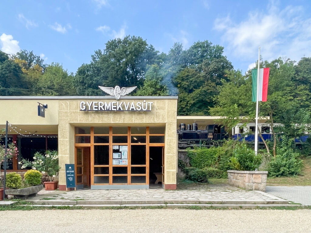 Stazione di Hűvösvölgy della Ferrovia dei Bambini di Budapest