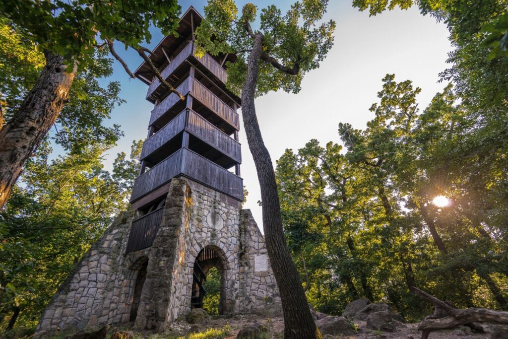 Torre Panoramica Károly Kaán sulla collina di Buda