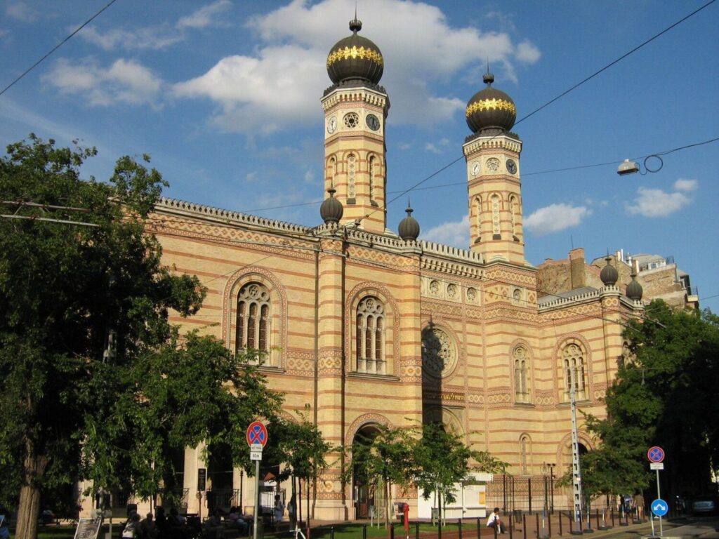 La Grande Sinagoga di Budapest in via Dohány