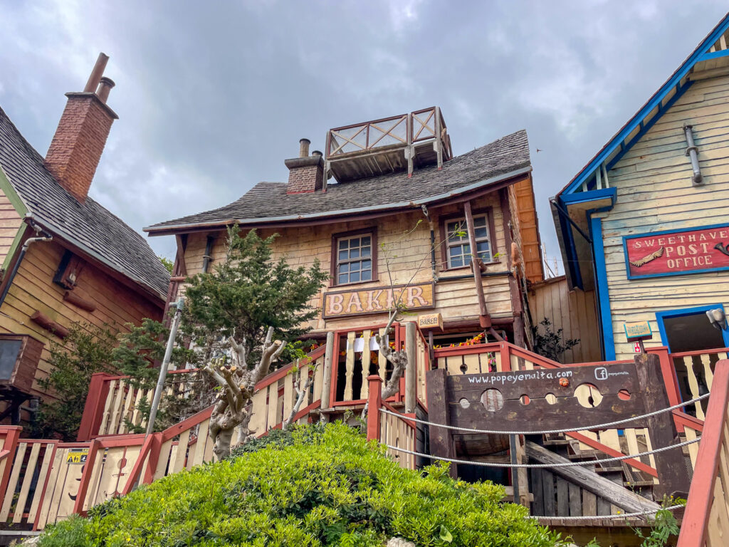 La panetteria di Sweethaven al Popeye Village a Malta