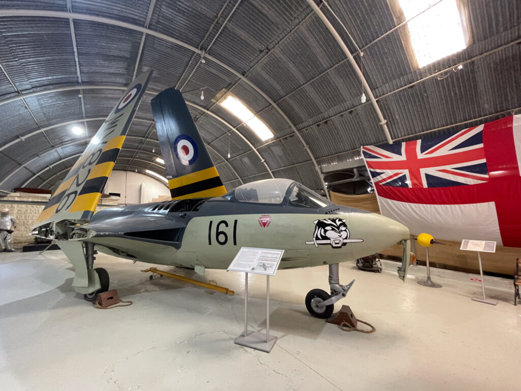 Hawker Sea Hawk al Museo dell'Aviazione di Malta
