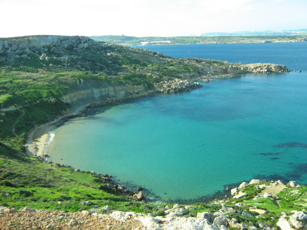 Imgiebah Bay a Malta