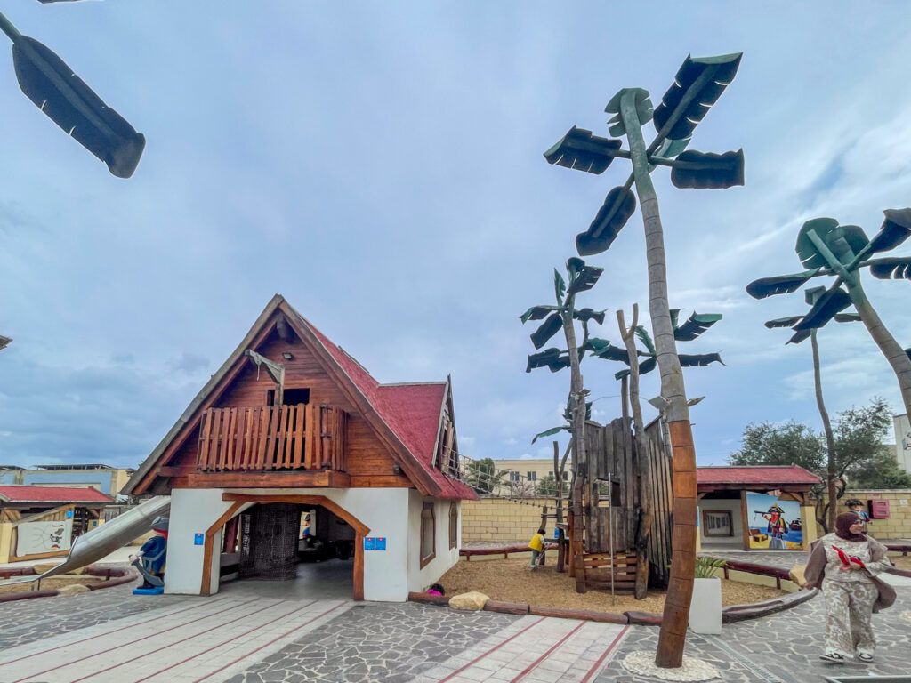 Area esterna del Playmobil FunPark Malta