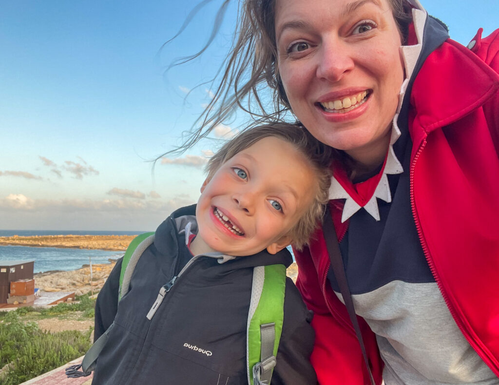 Paola e Ben Bertoni a St. Paul Bay, Malta