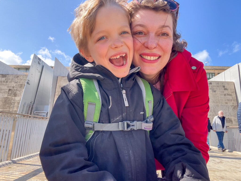 Paola e Ben Bertoni a La Valletta, Malta