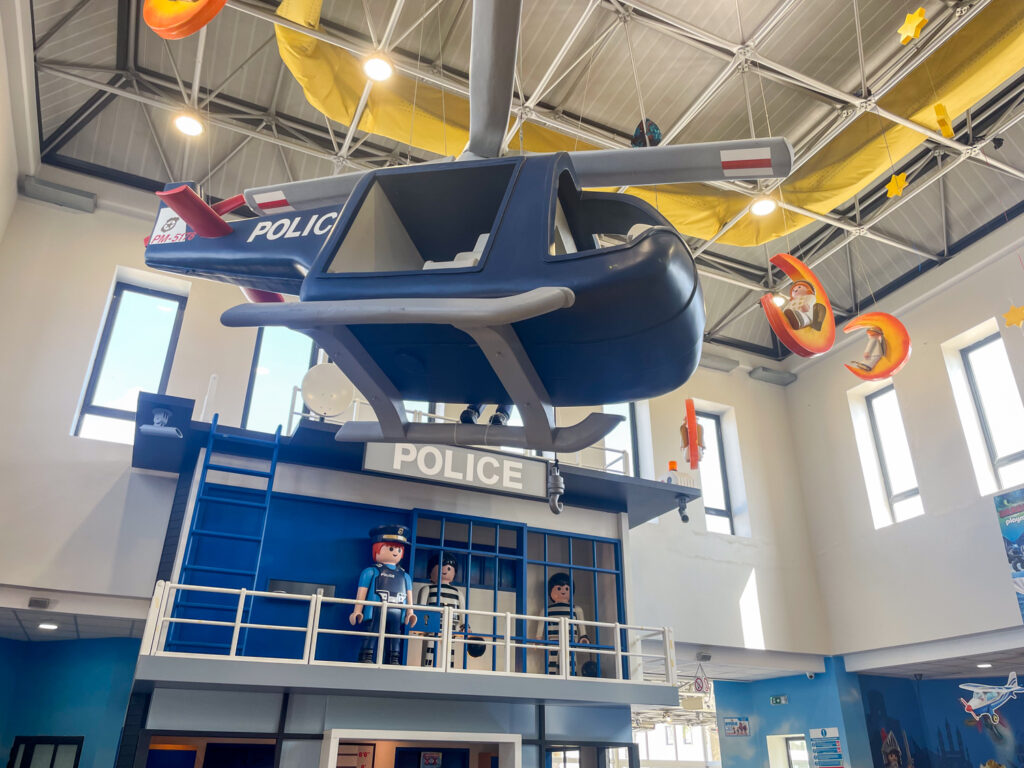Elicottero della polizia al Playmobil FunPark Malta