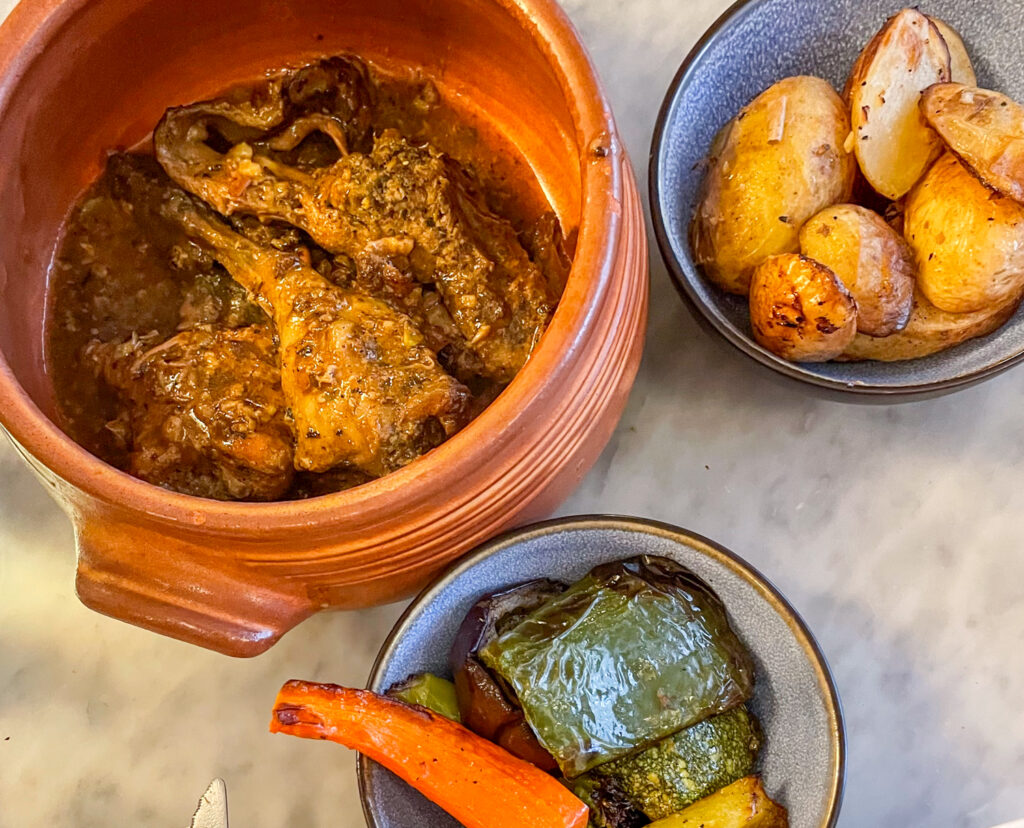Stufato di coniglio e verdure da Angela's Valletta