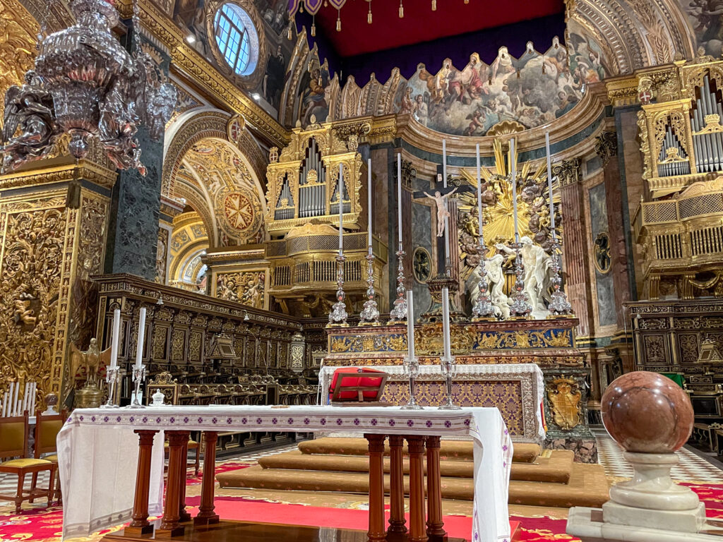La Concattedrale di San Giovanni a La Valletta, Malta