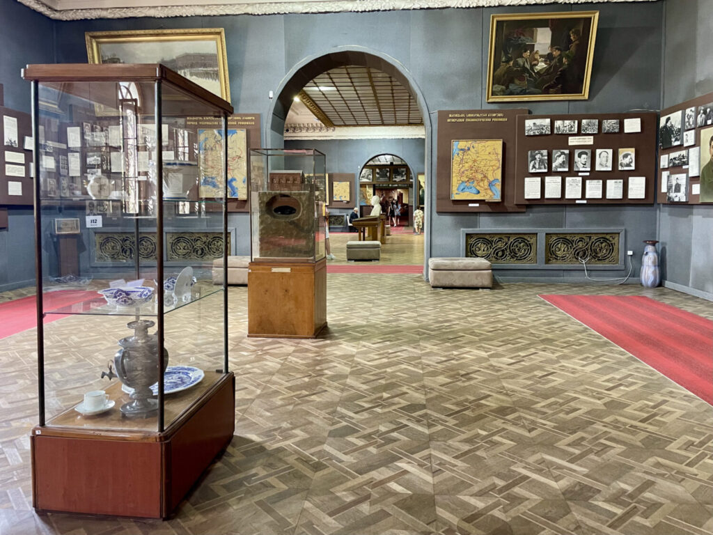 Interno del Museo di Stalin a Gori, Georgia