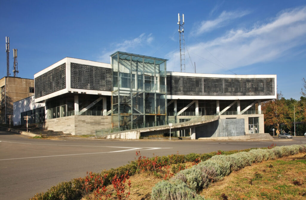 Ufficio postale abbandonato a Tskaltubo