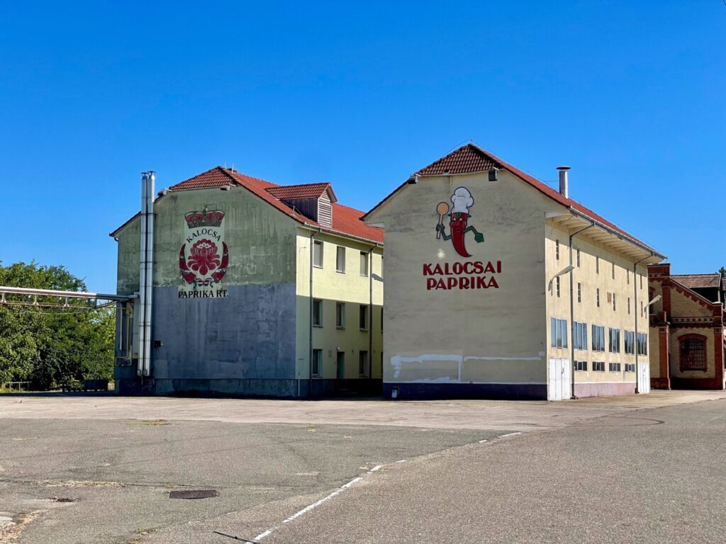 Fabbrica di paprika a Kalocsa, Ungheria