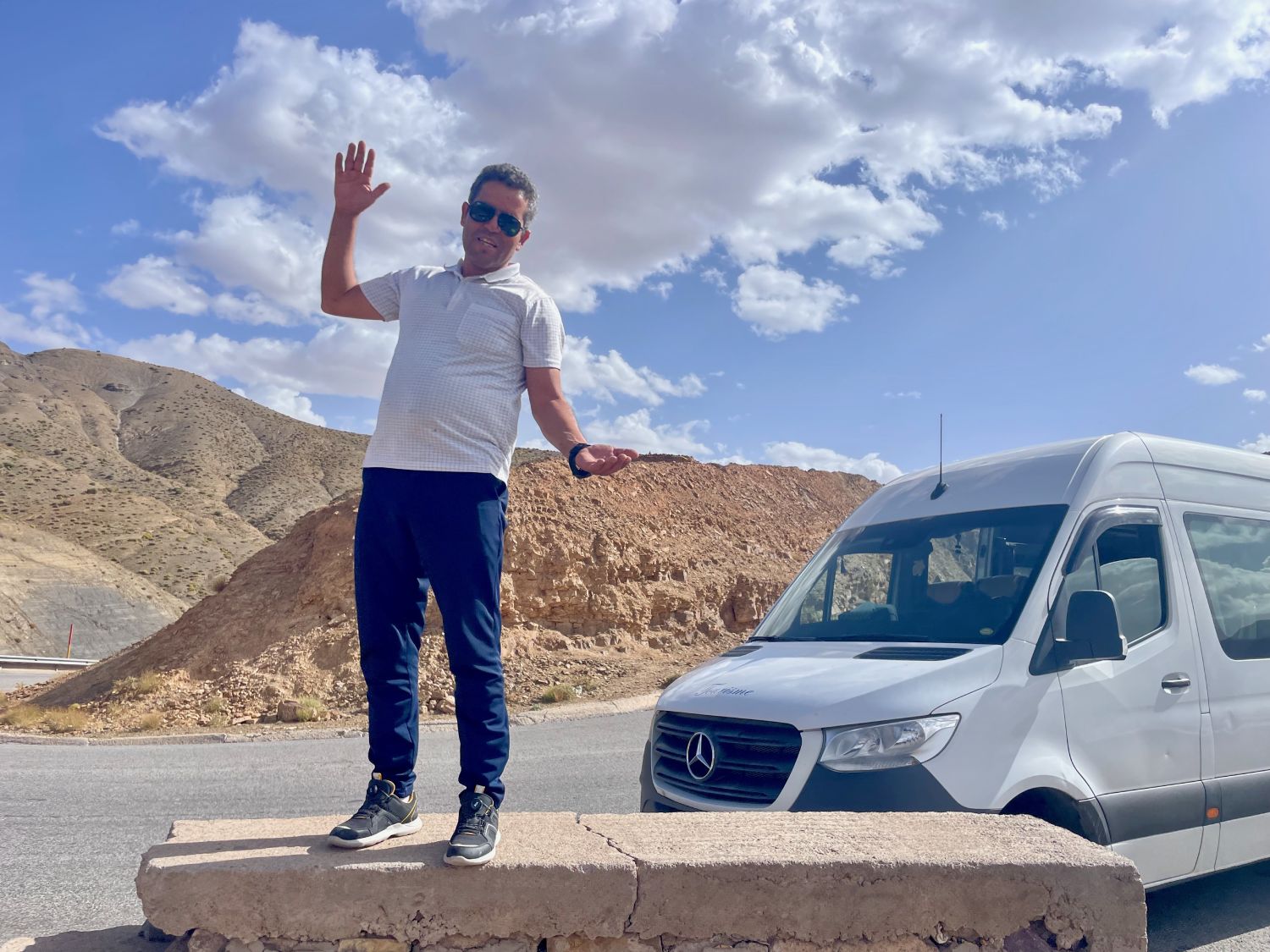 Mohammed, l'autista del nostro tour in Marocco con World Face