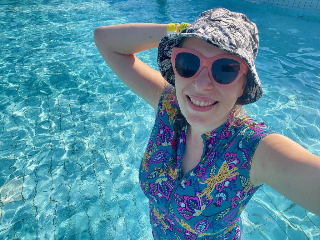 Paola Bertoni alle Terme Zsóry a Mezőkövesd, Ungheria