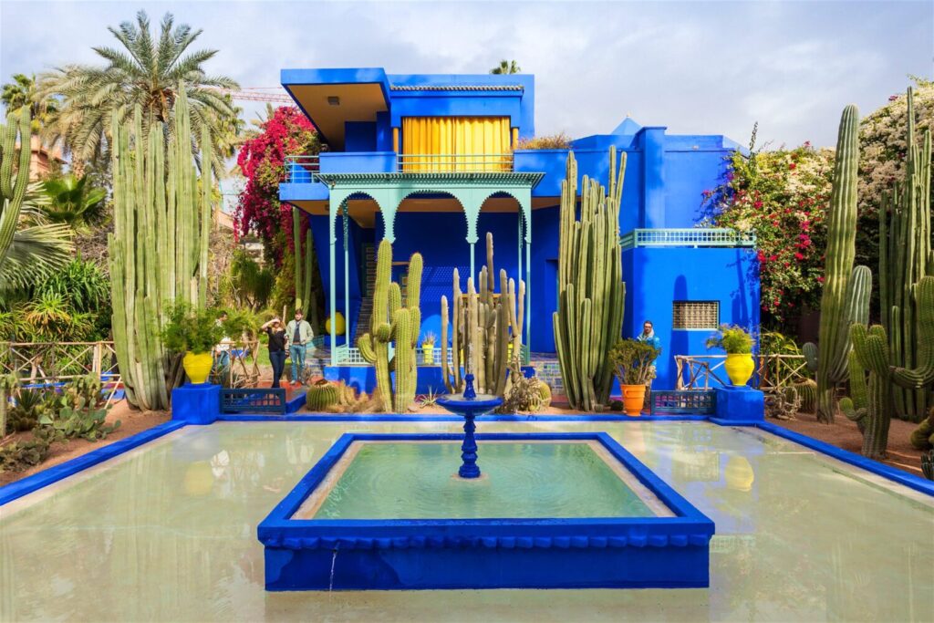 Jardin Majorelle a Marrakech, Marocco