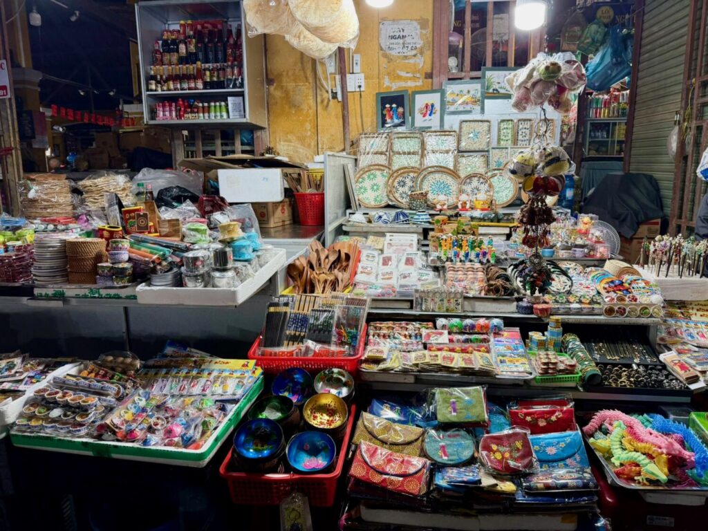 Negozio di souvenir in Vietnam