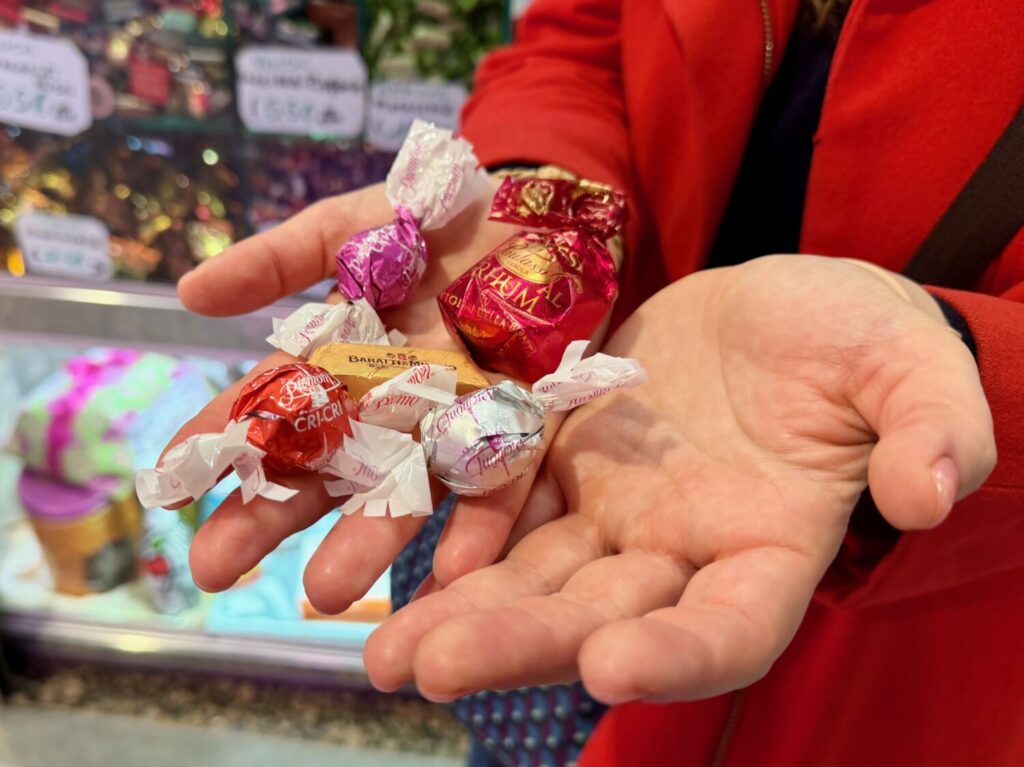 Cioccolatini torinesi: cri cri, gianduiotto e cuneese al rum