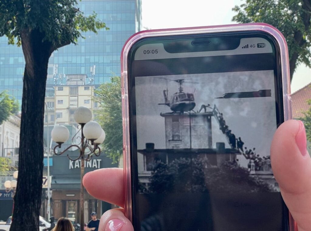 Il “palazzo dell’ultimo elicottero” a Saigon, Ho Chi Minh City