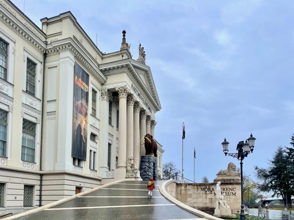 Ingresso del Museo Móra Ferenc a Szeged, Ungheria