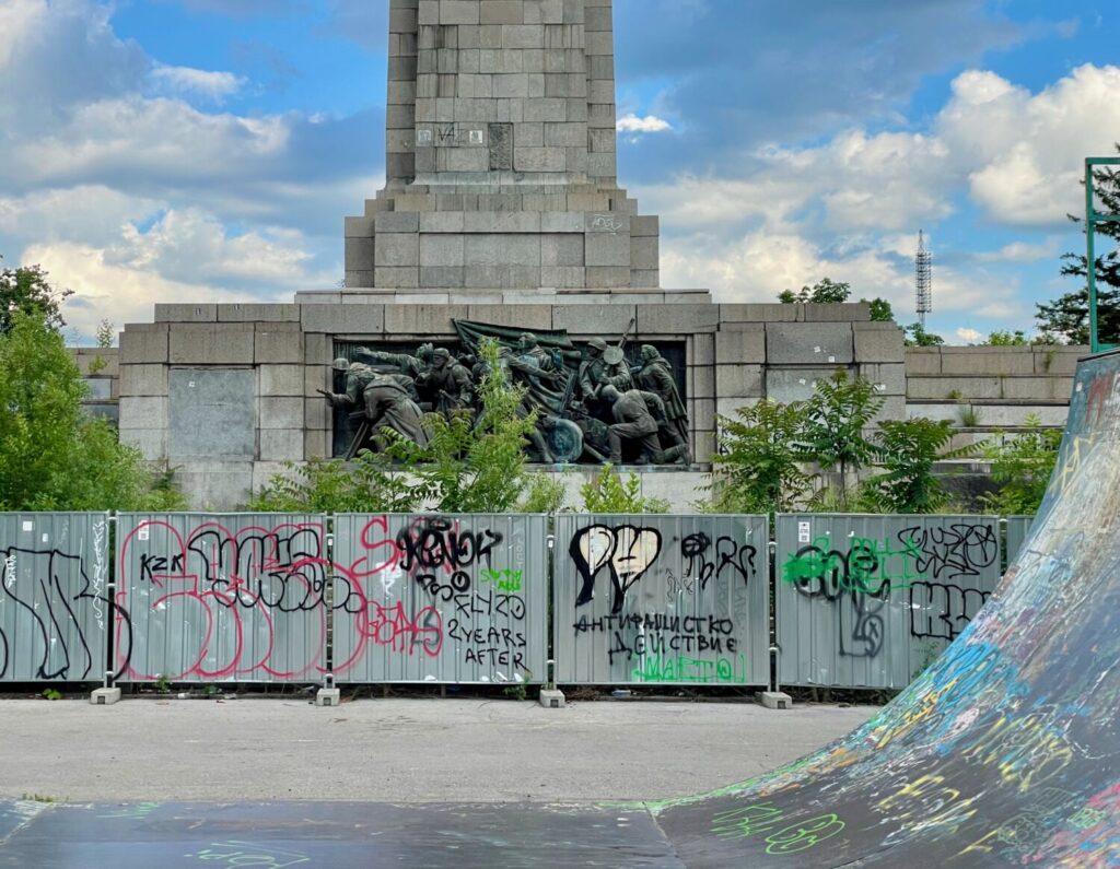 Il monumento dedicato all'Armata Rossa a Sofia