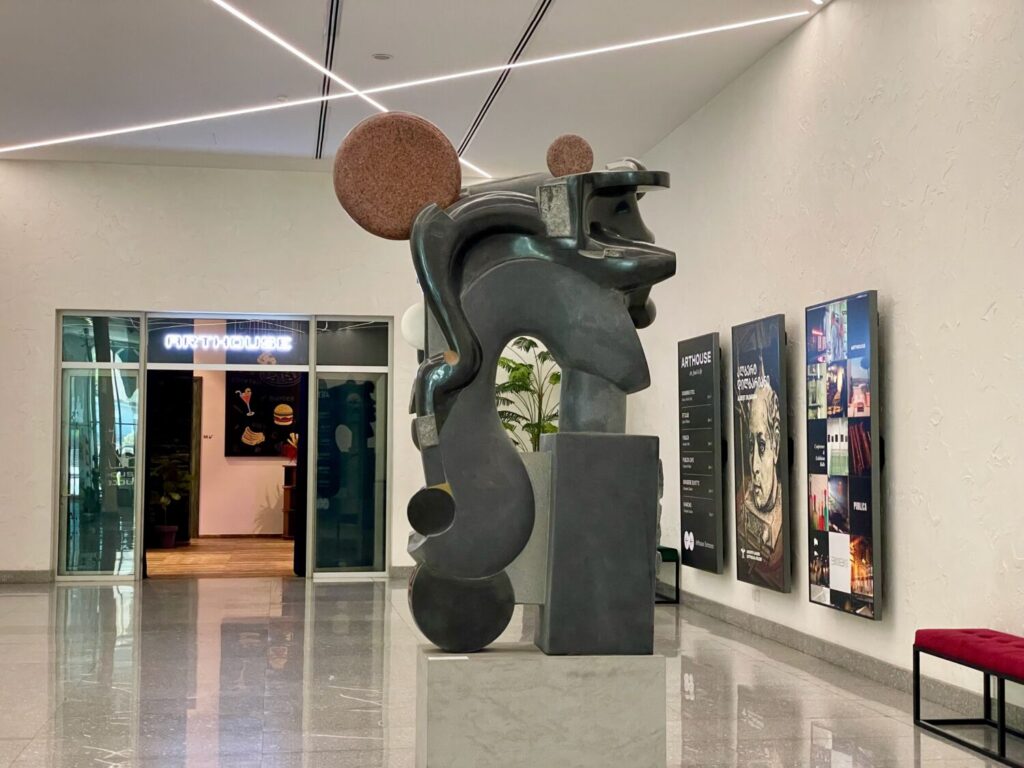 Interno del Museo Georgiano di Belle Arti a Tbilisi