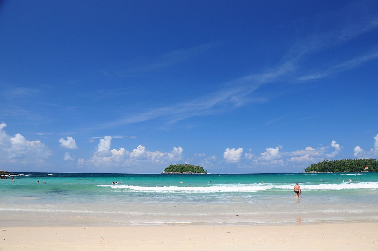 Kata Beach sull'isola di Phuket