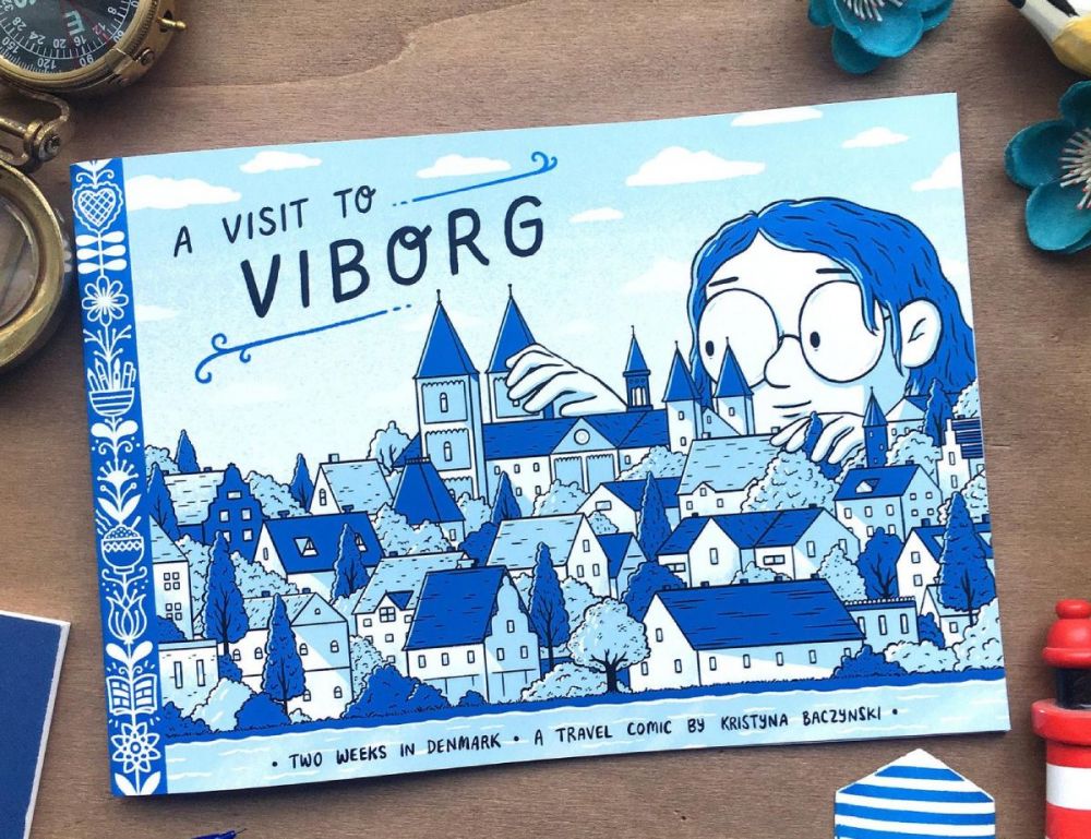 Fumetto di viaggio A Visit To Viborg
