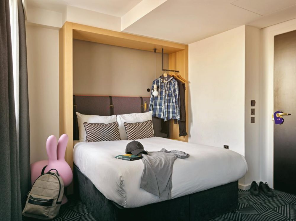 Una camera dell'Assembly Hotel di Londra