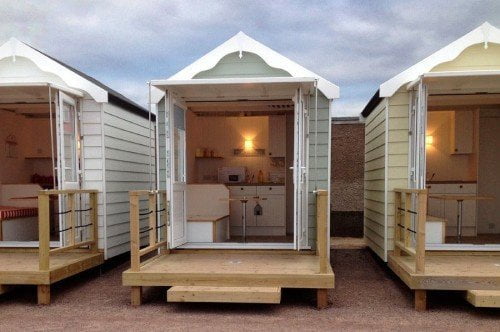 Beach hut, capanna sulla spiaggia per glamping