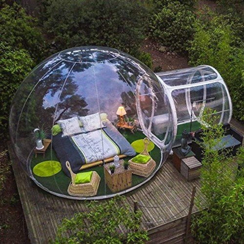 Tenda a bolla trasparente bubble tent