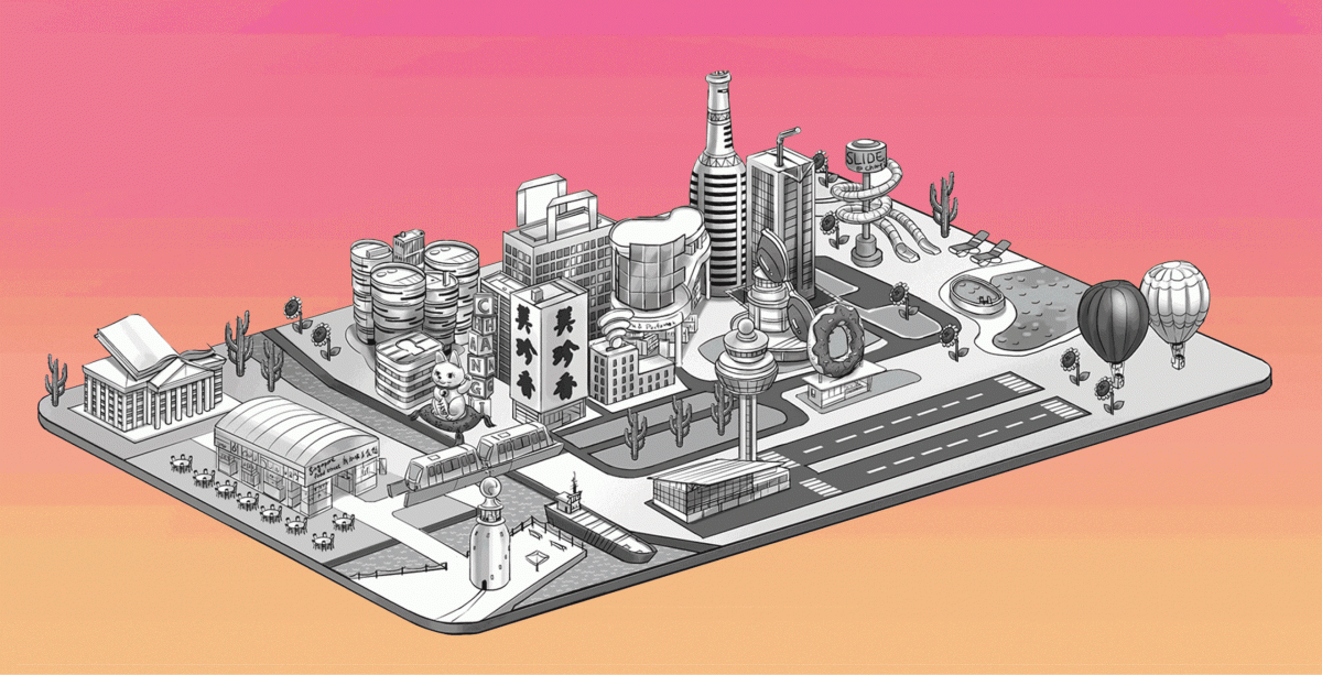 Immagine promozionale per le offerte MasterCard al Changi Airport di Singapore, crediti Walter Thompson Singapore