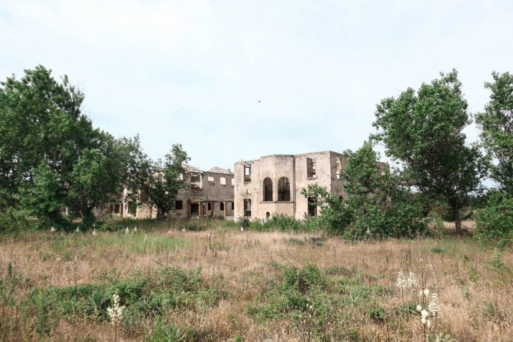 Colonia marina Firenze di Calambrone abbandonata