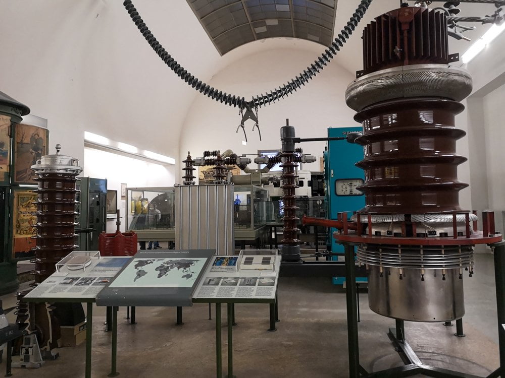 Esposizione sull'energia elettrica al Deutsches Museum di Monaco di Baviera