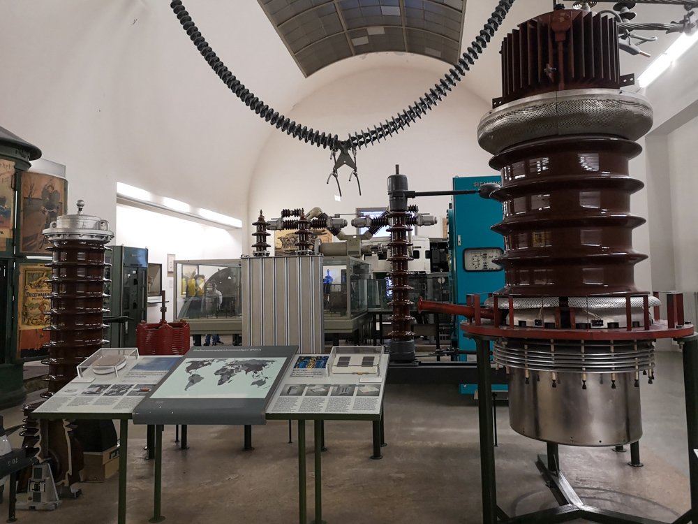 Esposizione sull'energia elettrica al Deutsches Museum di Monaco di Baviera