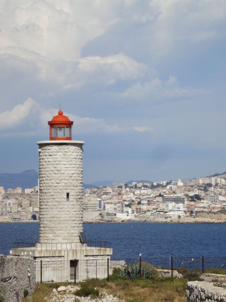 Il faro allo Chateau d'If di Marsiglia