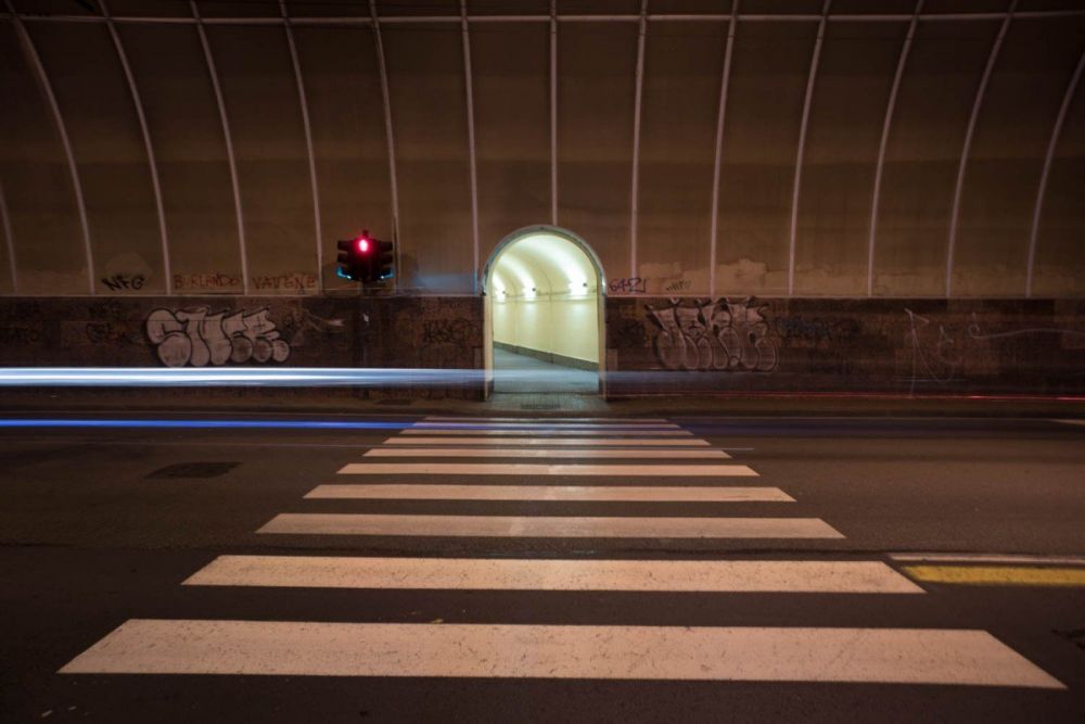 Tunnel Garibaldi dell'ascensore Castelletto Ponente a Genova