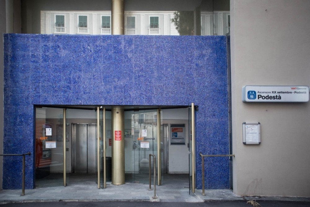 Ascensore XX Settembre-Podestà a Genova