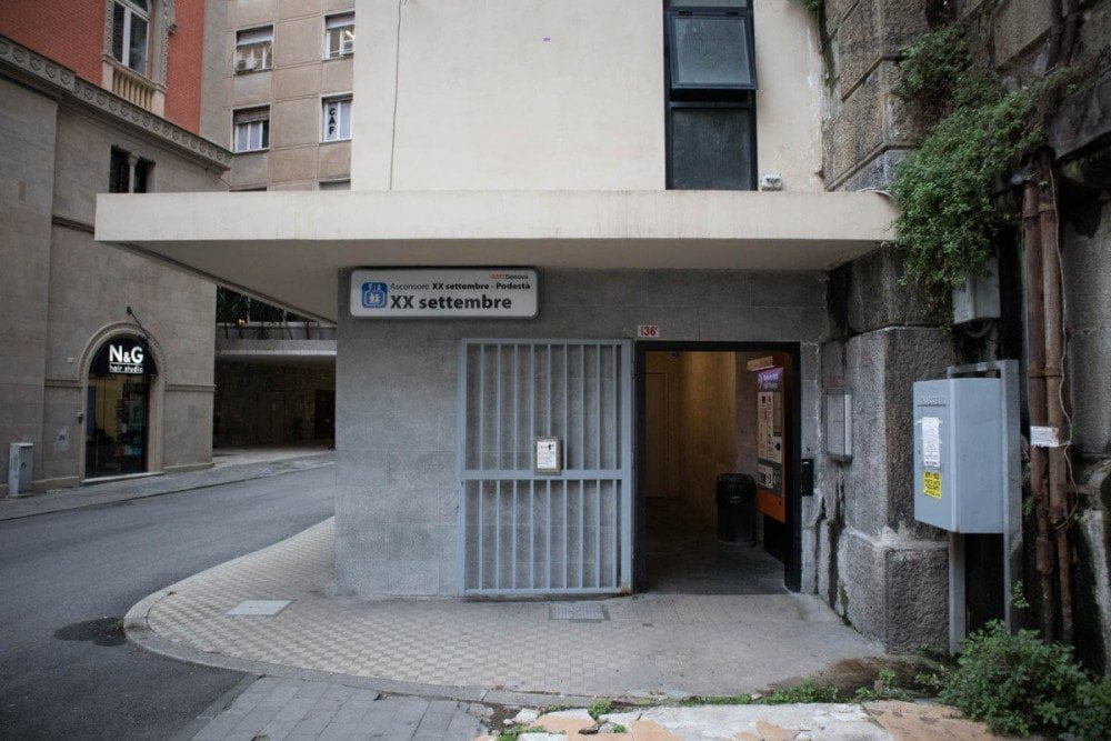 Ascensore XX Settembre-Podestà a Genova