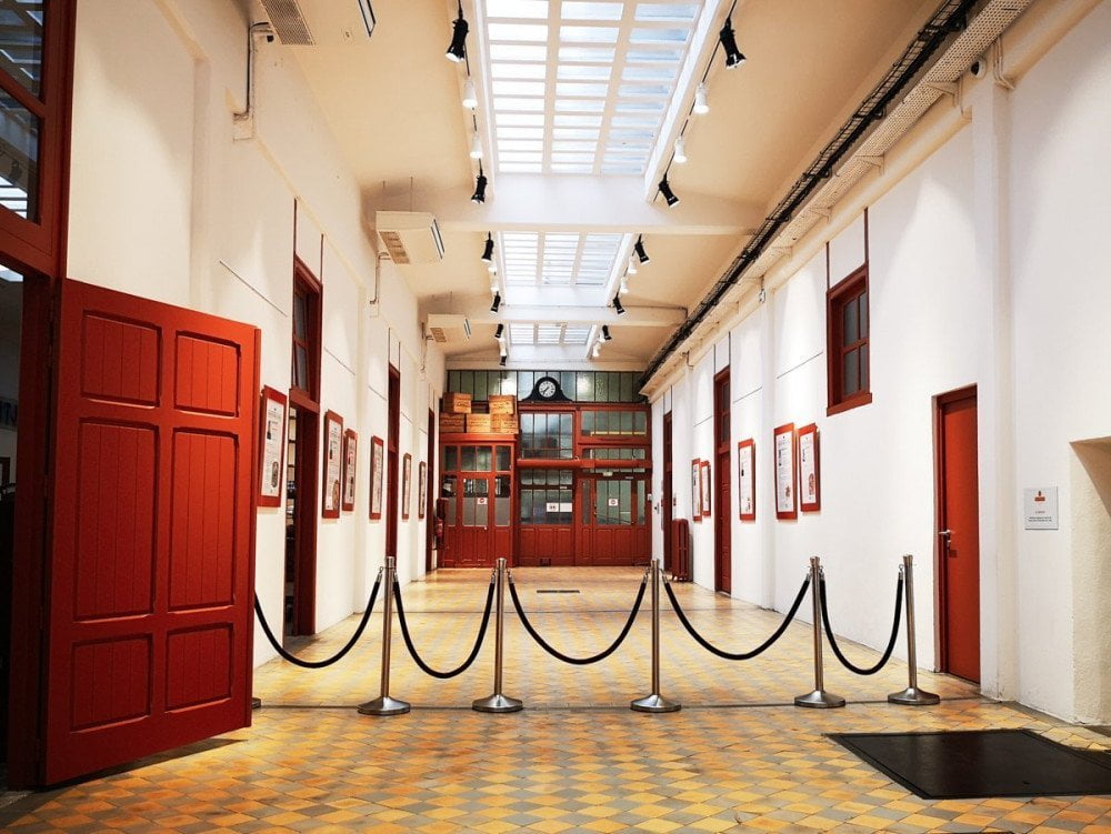 Ingresso del museo della fabbrica di pan di spezie Mulot et Petitjean di Digione