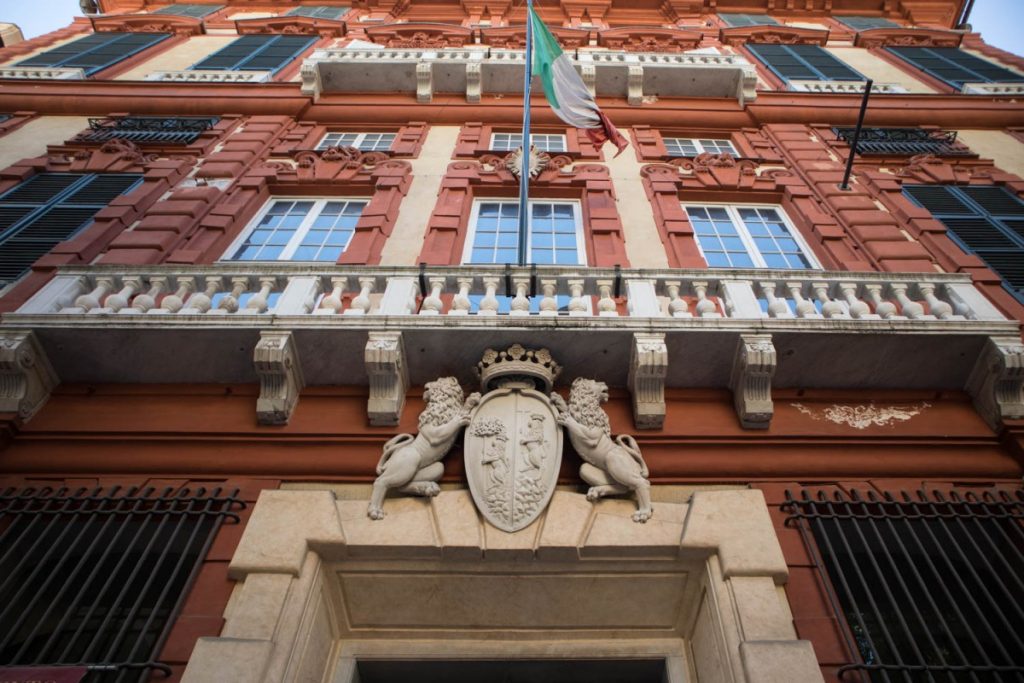 Palazzo Rosso a Genova in via Garibaldi 18, Patrimonio dell'Umanità UNESCO