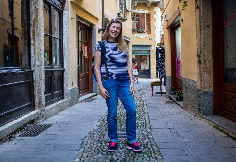 Paola Bertoni a Varallo nell'educational tour 'Varallo e la magia del Sacro Monte'