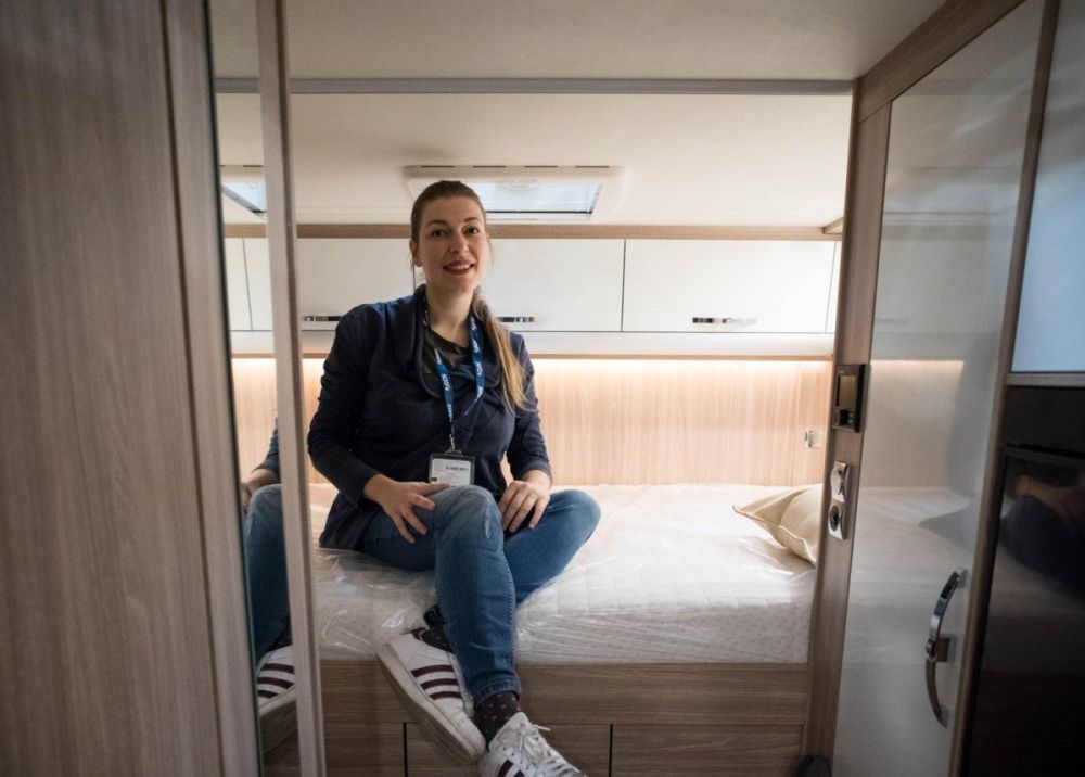 Paola Bertoni alla fiera A Tutto Camper di Torino 2019