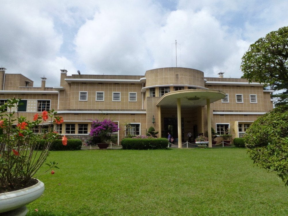 La residenza estiva dell'imperatore Bao Dai (Bao Dai Palace) a Dalat in stile art déco vietnamita