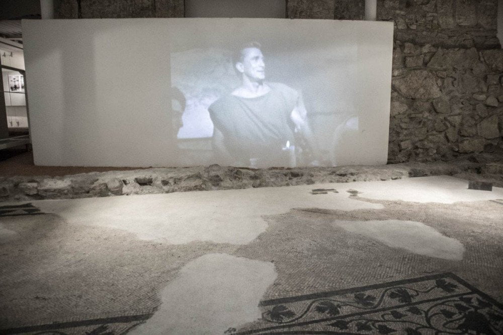 Video che dovrebbe illustrare la vita dell'Antica Roma allo Spazio Archeologico Sotterraneo del Sas di Trento