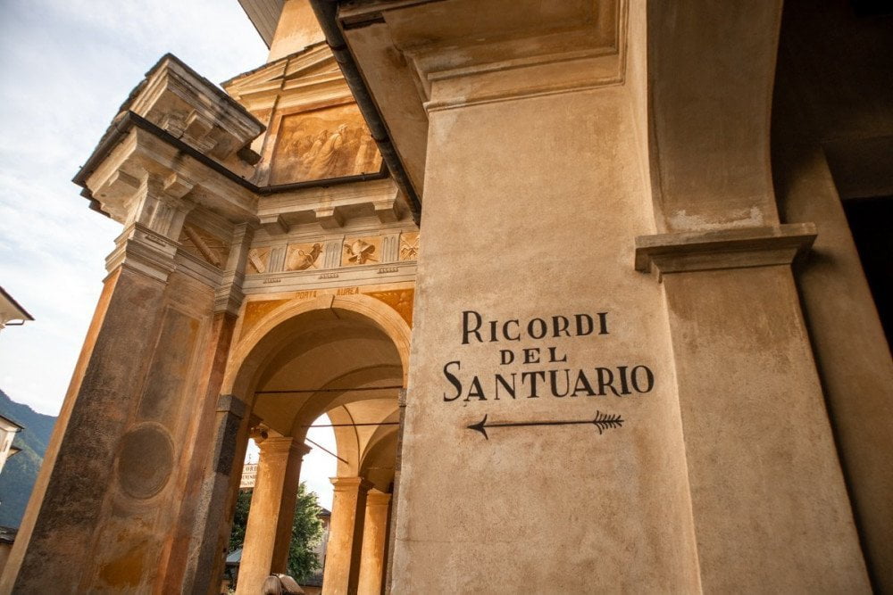 Scorcio del Sacro Monte di Varallo