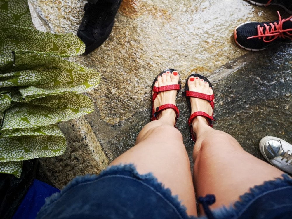 Paola Bertoni alla Sacra di San Michele, sul monte Pirchiriano in provincia di Torino